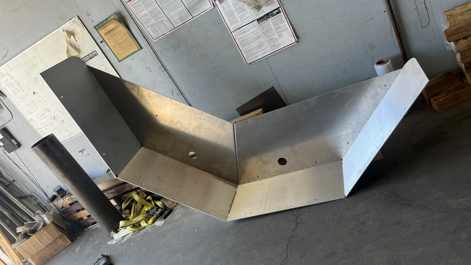 Diamond UFO coming together, 16 August 2023.
