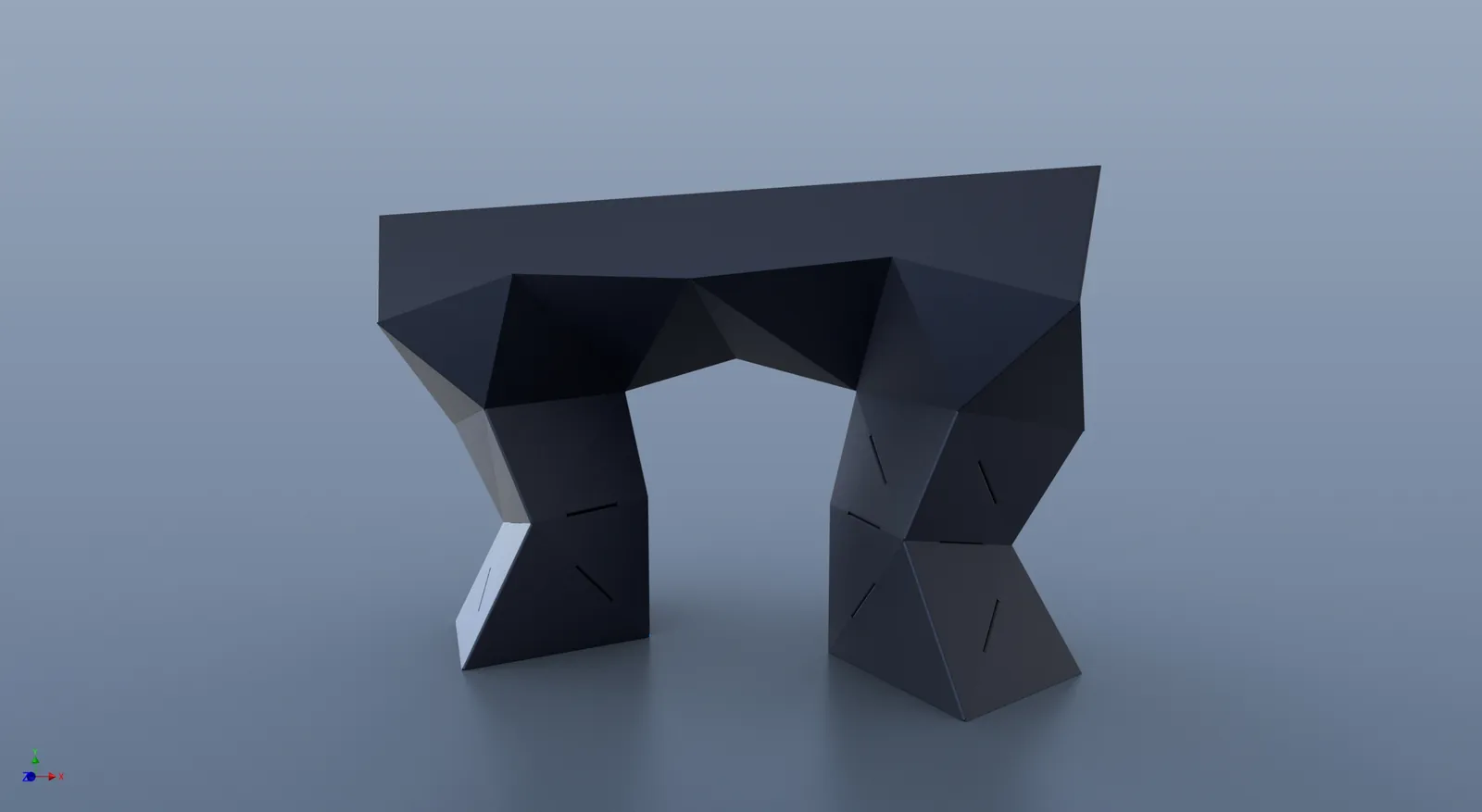 Tri Pi — concept render / CAD development.