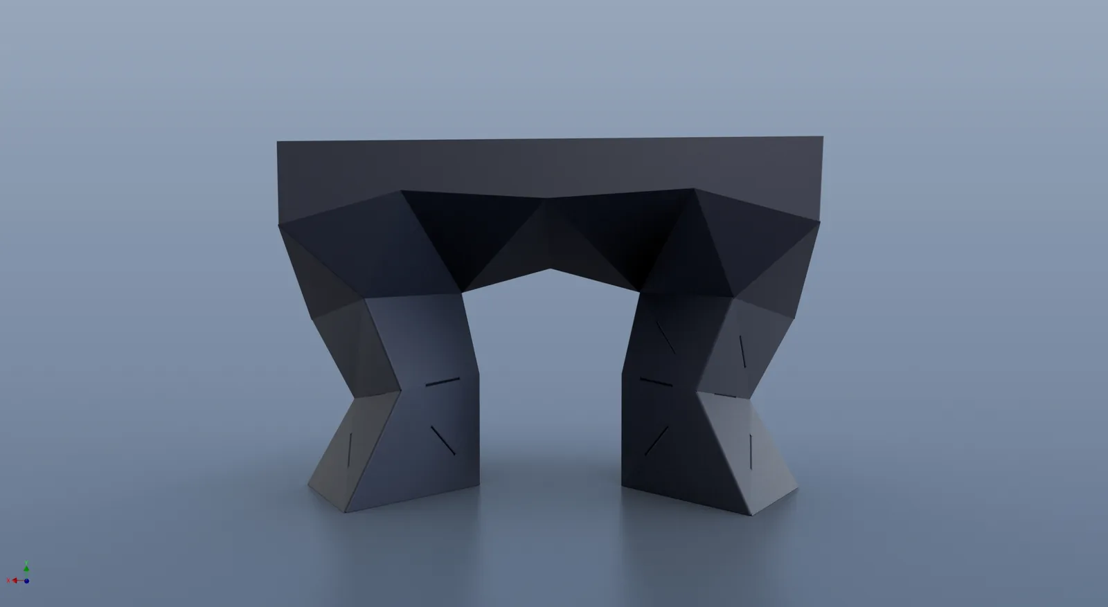 Tri Pi — concept render / CAD development.