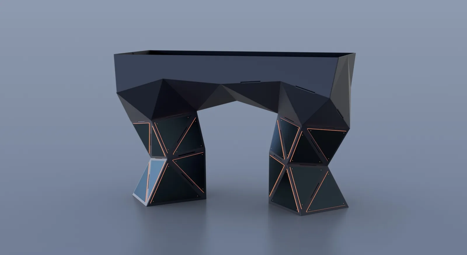 Tri Pi — concept render / CAD development.
