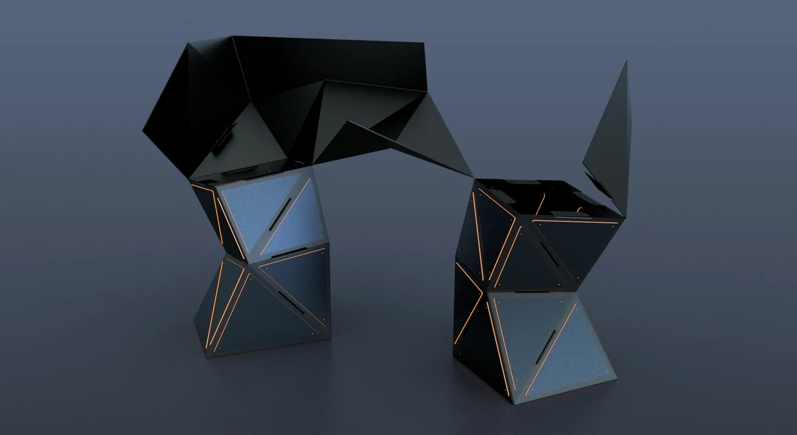 Tri Pi — concept render / CAD development.