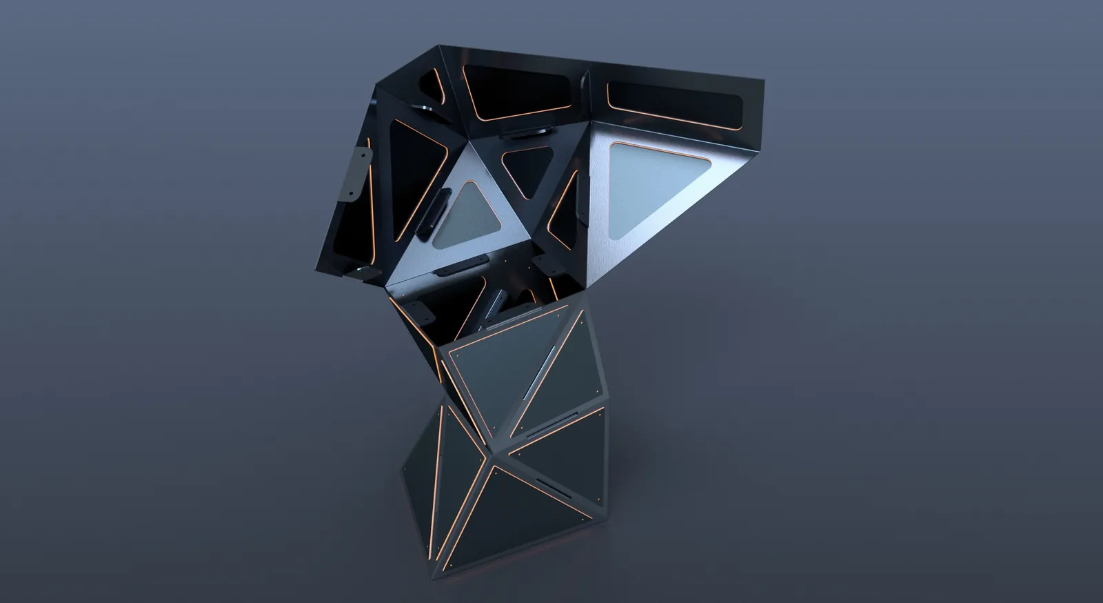 Tri Pi — concept render / CAD development.