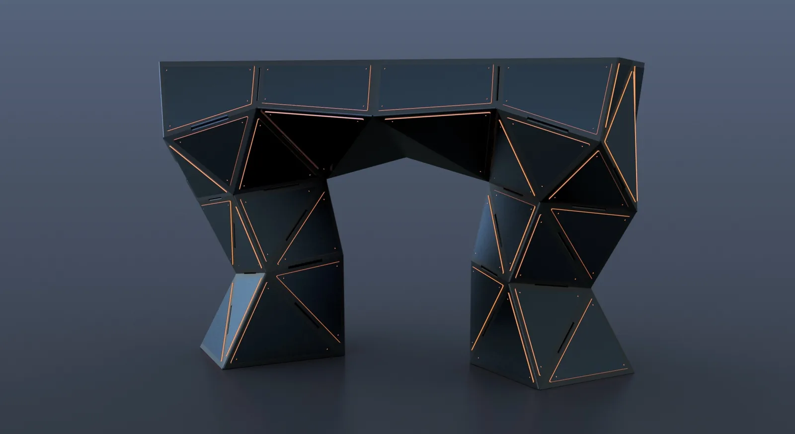 Tri Pi — concept render / CAD development.