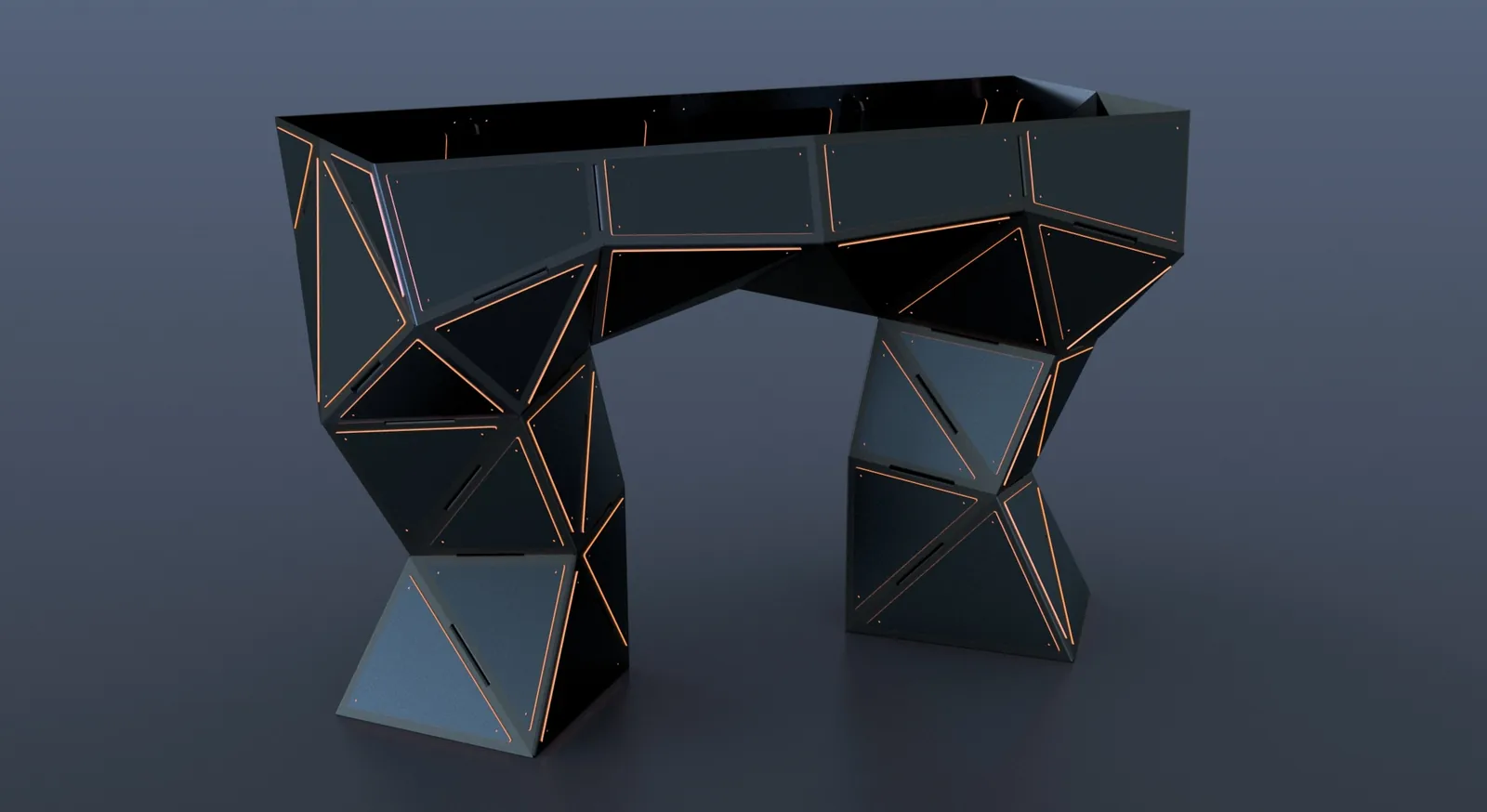 Tri Pi — concept render / CAD development.