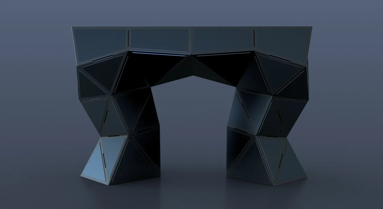 Tri Pi — concept render / CAD development.