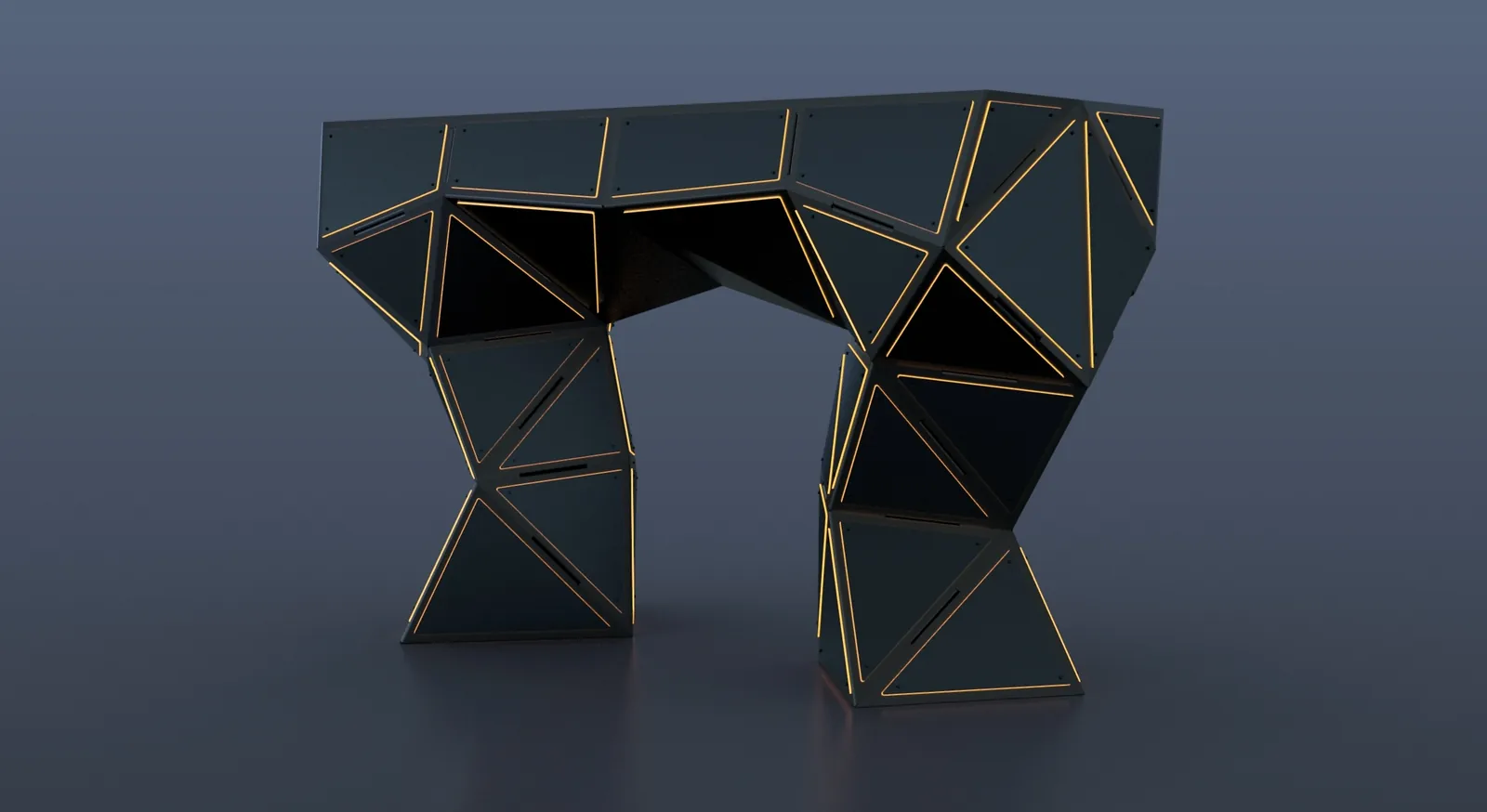 Tri Pi — concept render / CAD development.