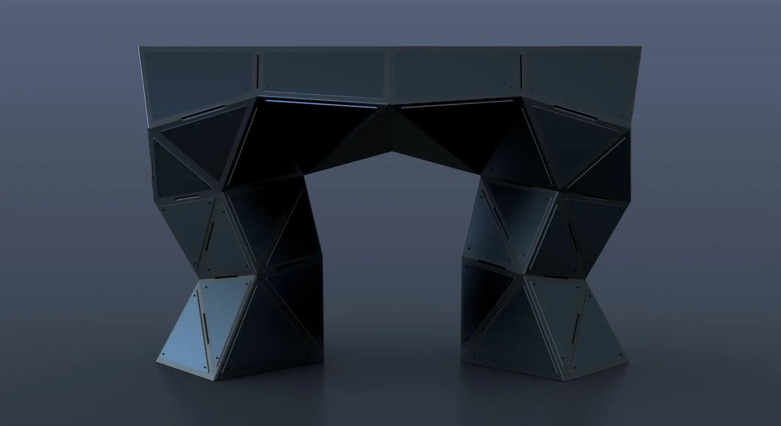 Tri Pi — concept render / CAD development.