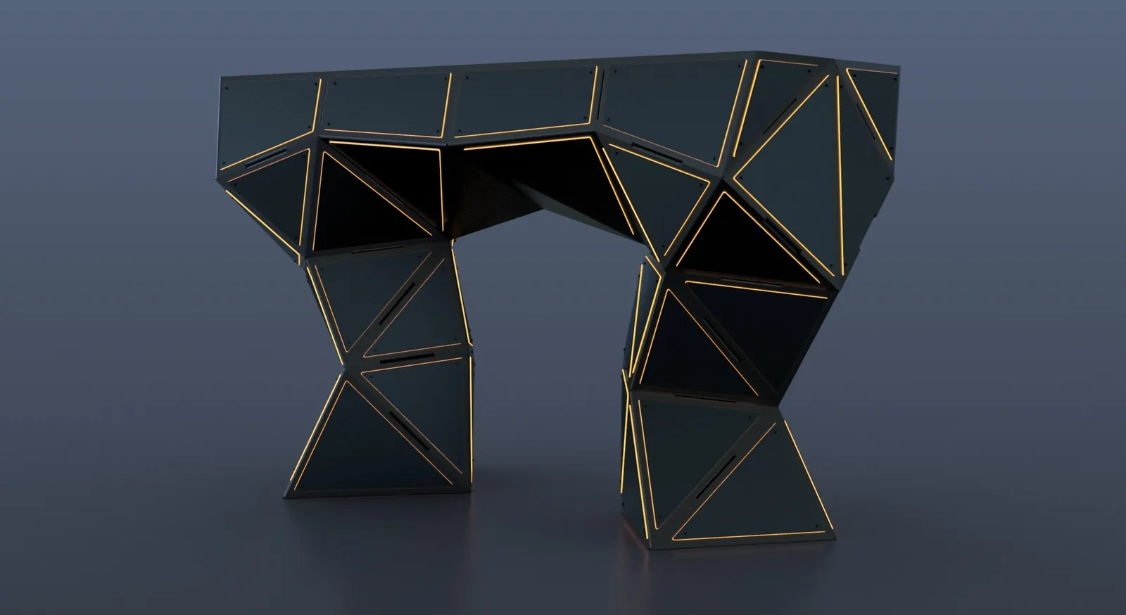 Tri Pi — concept render / CAD development.