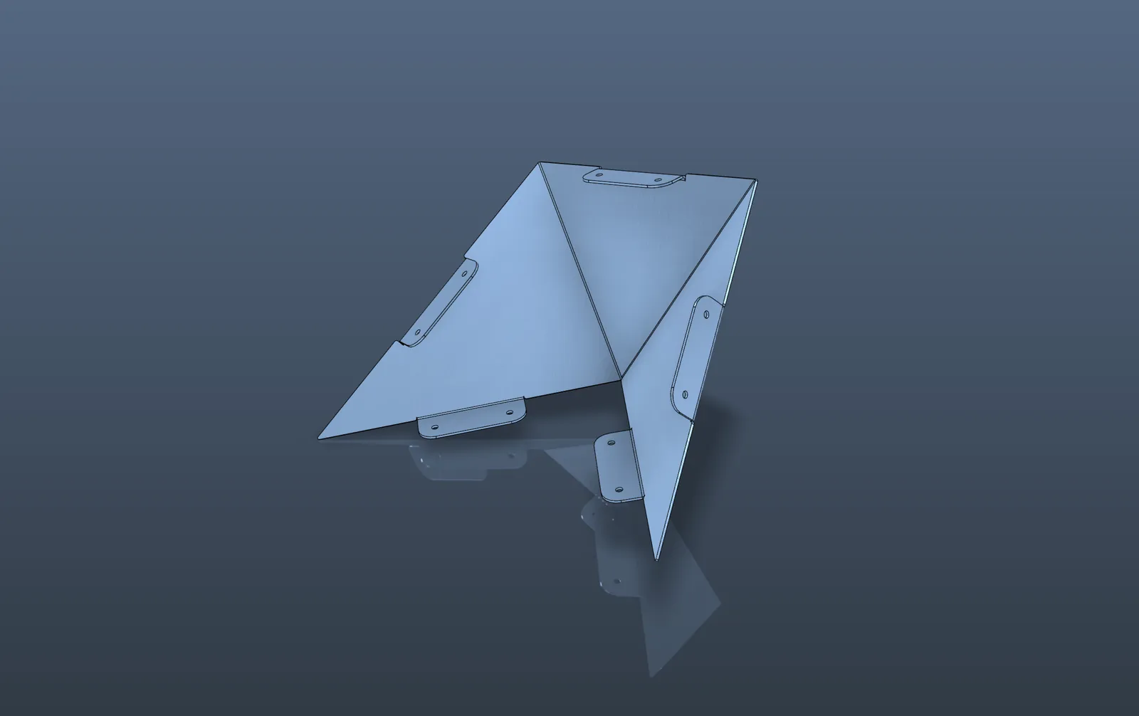 Tri Pi — concept render / CAD development.