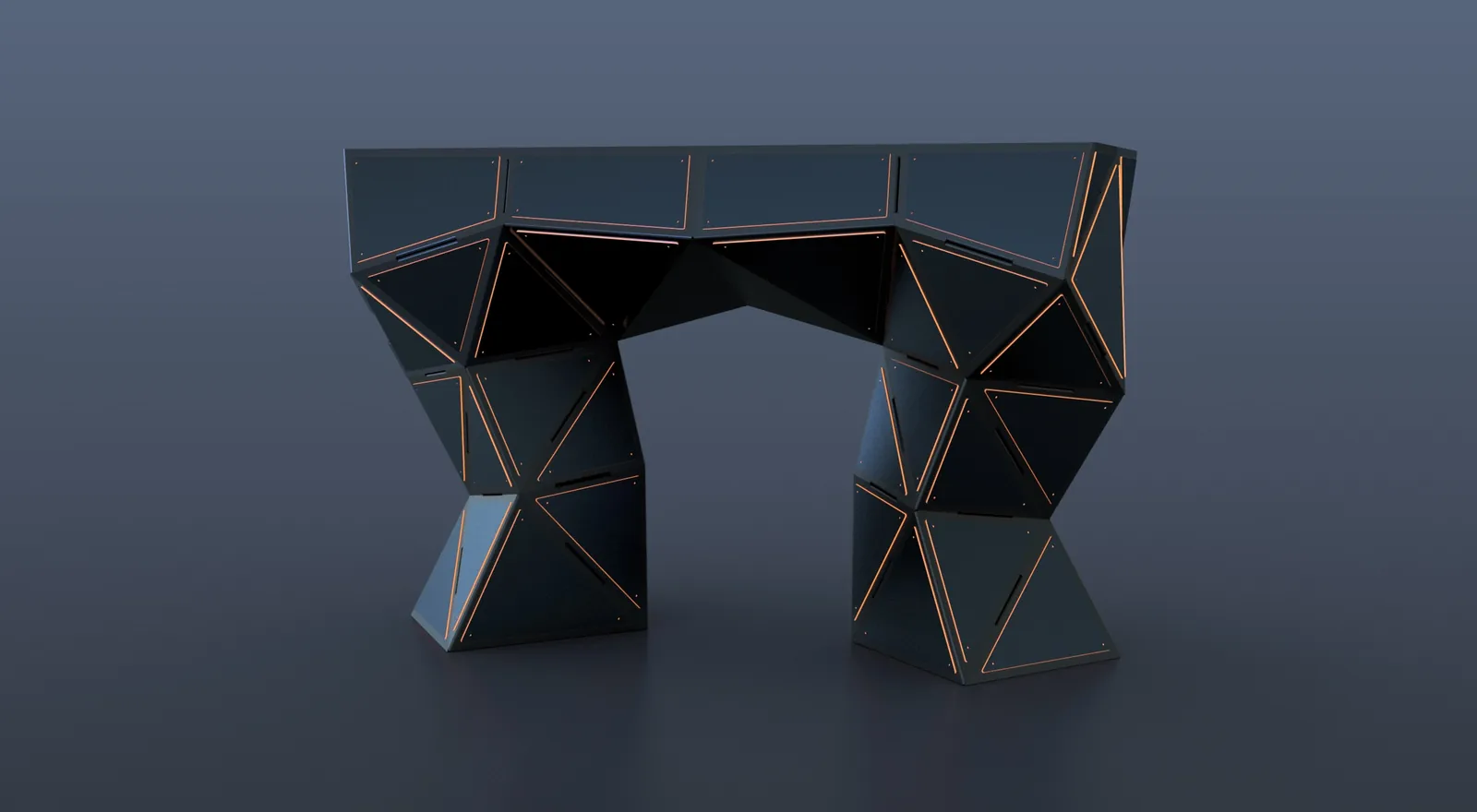 Tri Pi — concept render / CAD development.