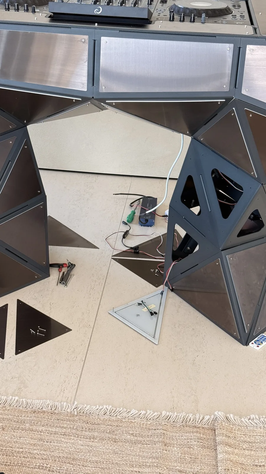 Tri Pi — work photograph.