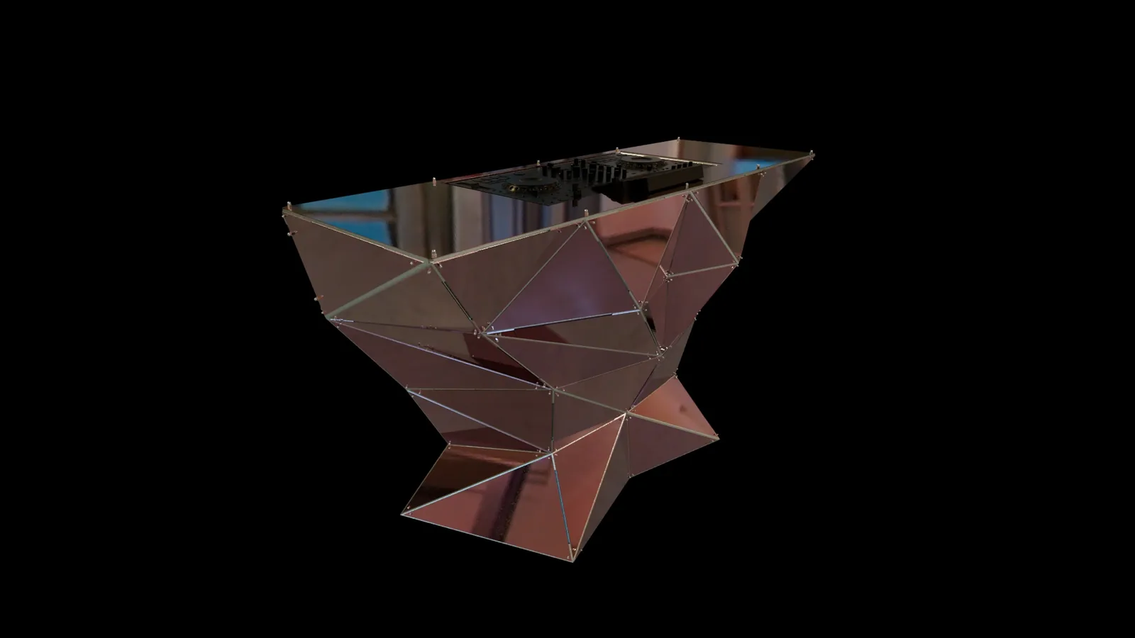 Tri Rose — concept render / CAD development.