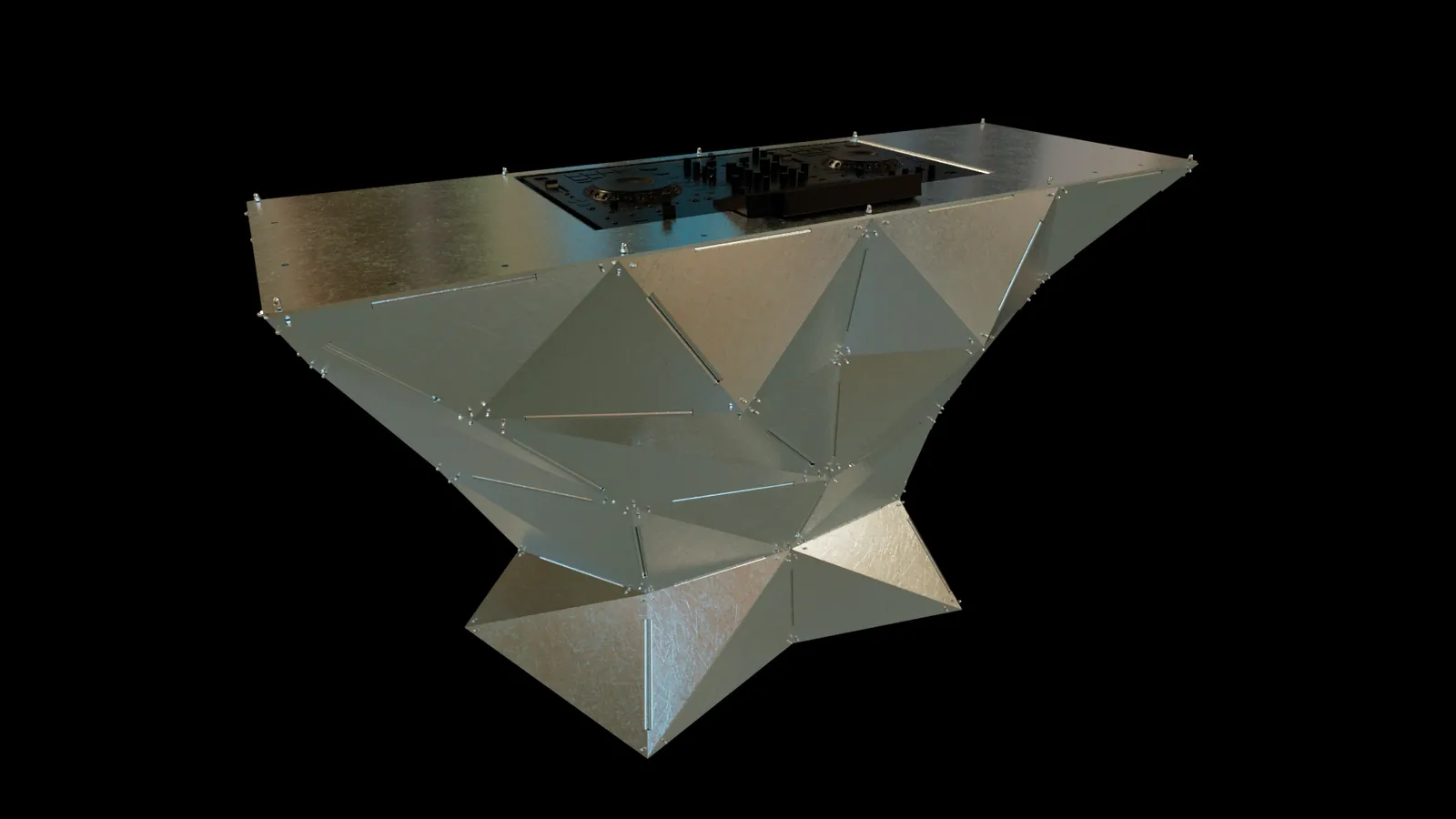 Tri Rose — concept render / CAD development.