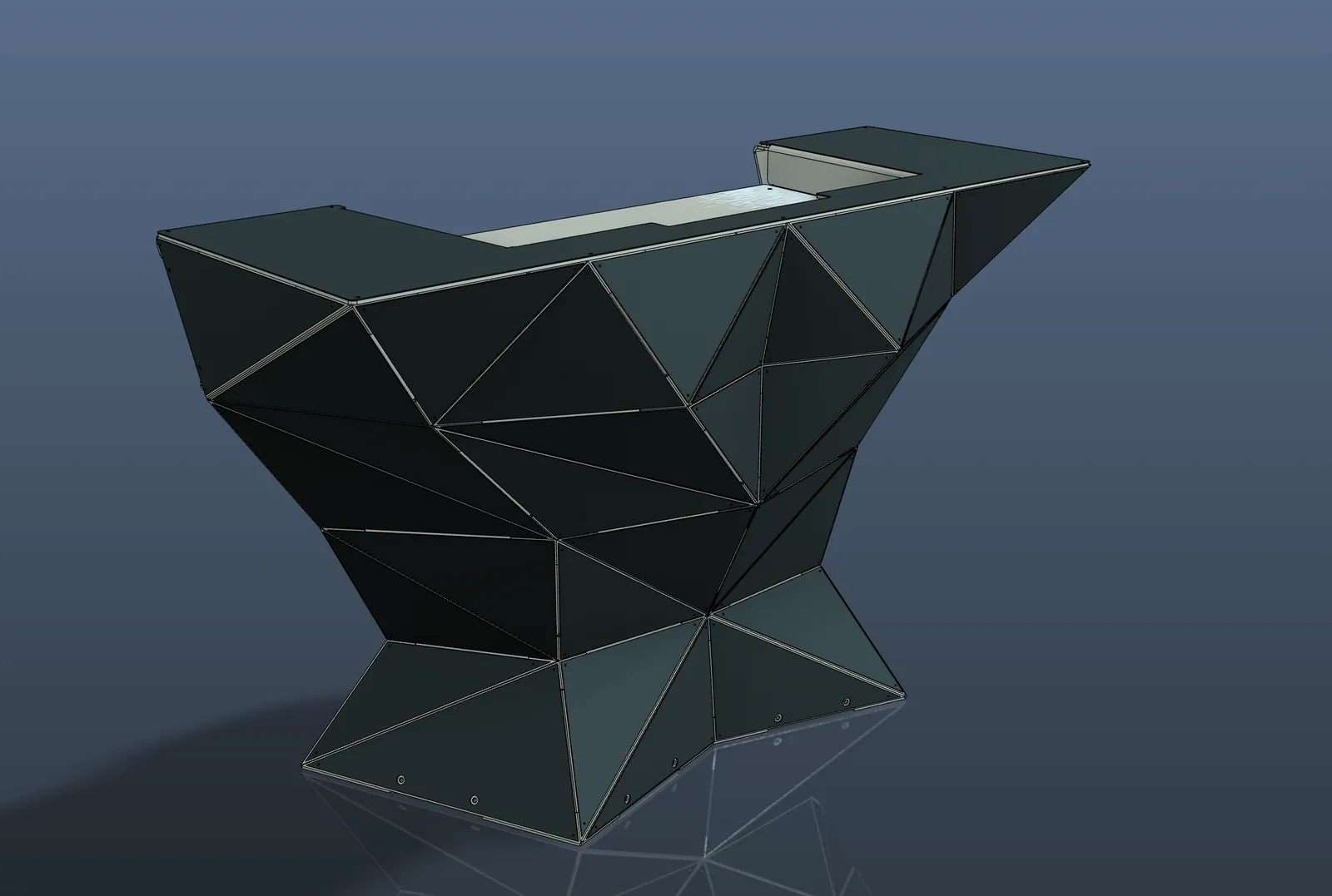 Tri Rose — concept render / CAD development.