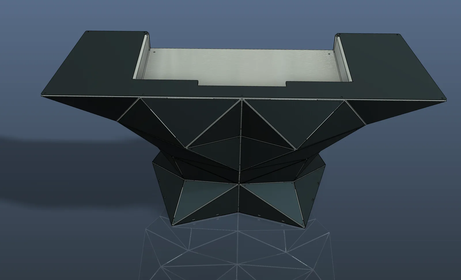 Tri Rose — concept render / CAD development.