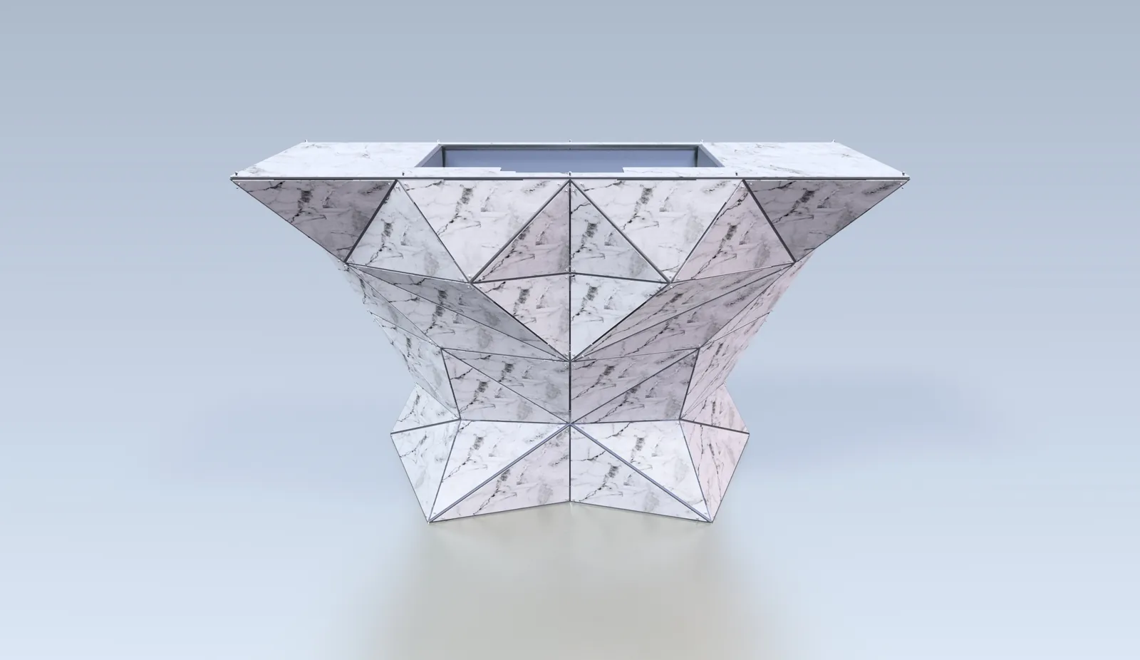 Tri Rose — concept render / CAD development.