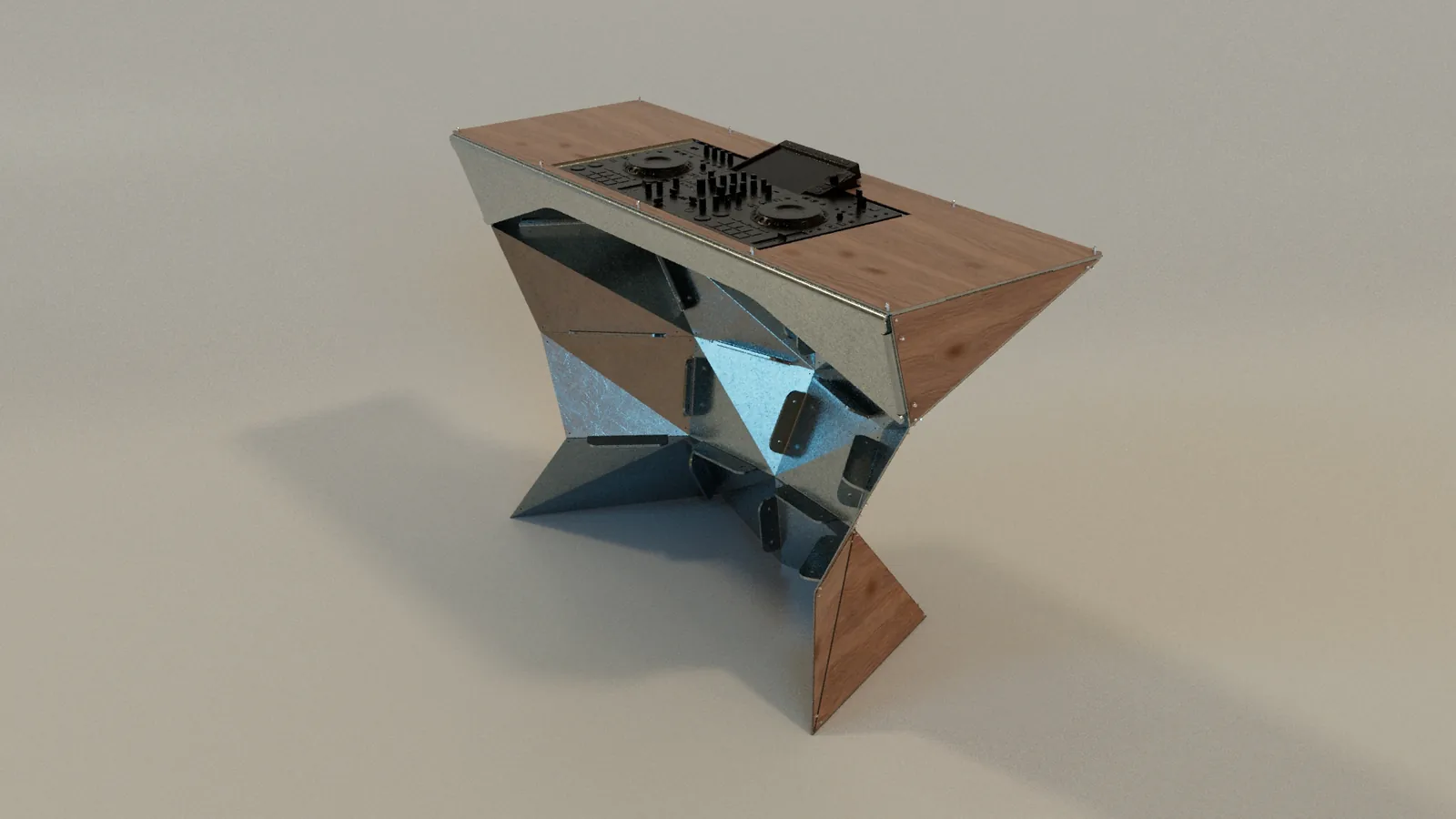 Tri Rose — concept render / CAD development.