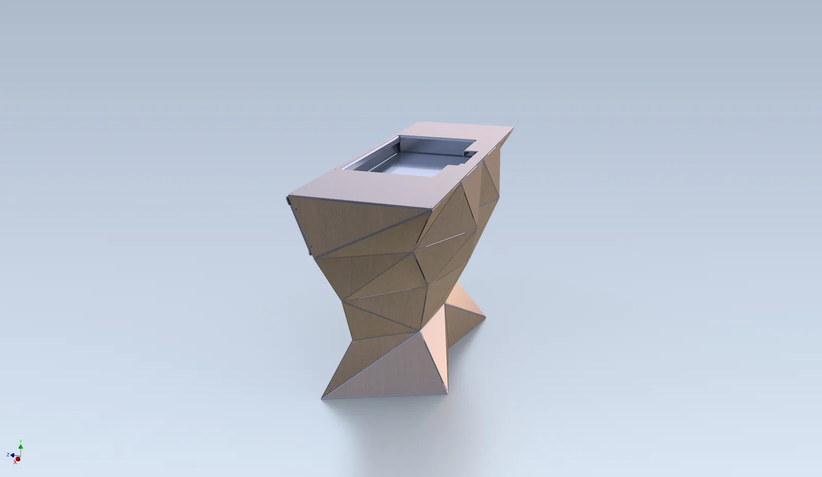 Tri Rose — concept render / CAD development.