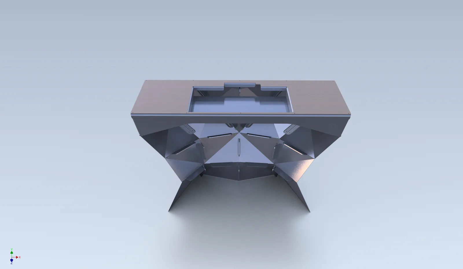 Tri Rose — concept render / CAD development.